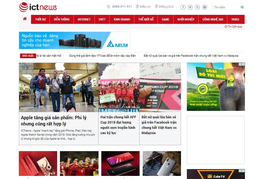 cms báo điện tử ictnews