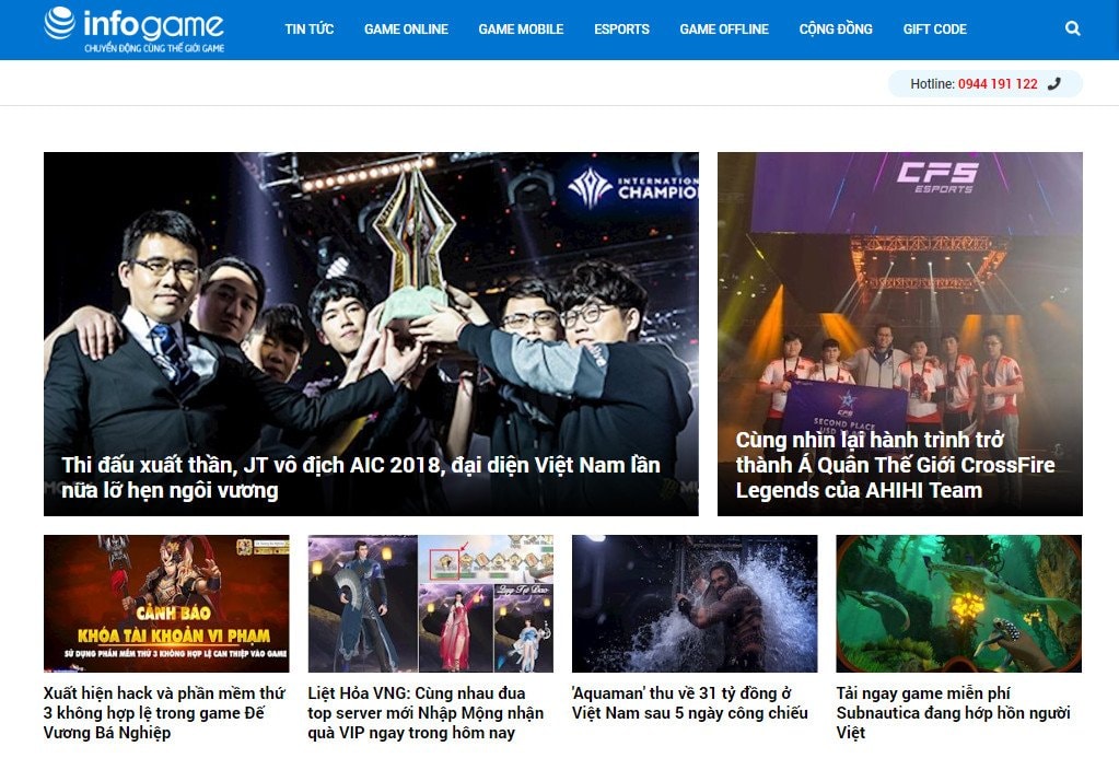 cms báo điện tử infonet