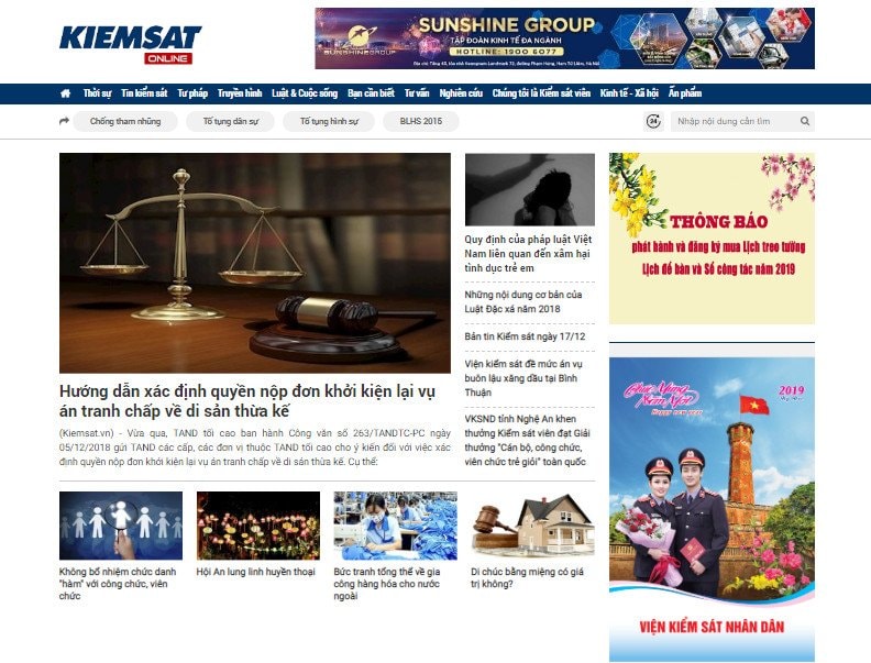cms tạp chí điện tử kiểm sát